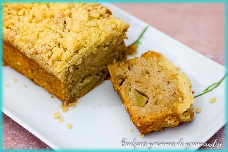 recette de cake crumble pomme poire de Yotam Ottolenghi