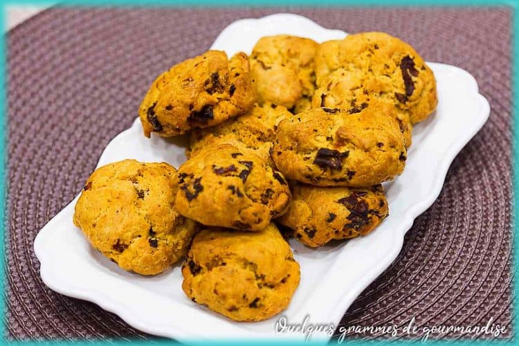 recette de cookies chorizo tomates séchées