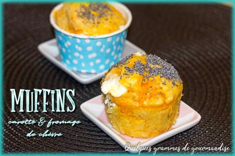 muffins carotte fromage