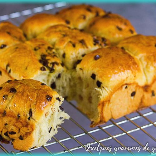 recette de brioche danoise au chocolat