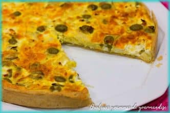 recette de quiche feta olives