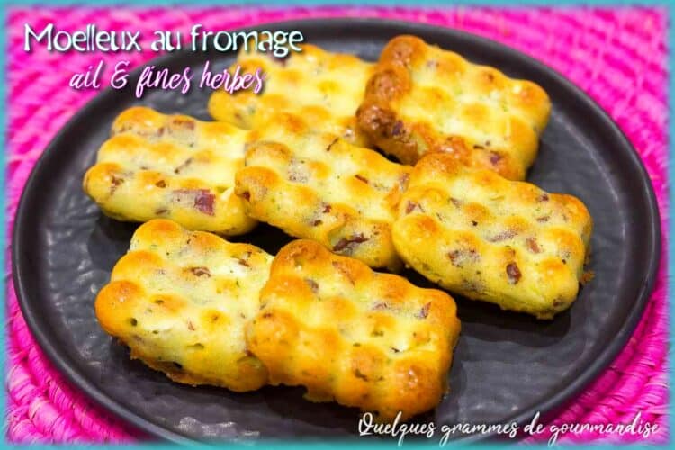 moelleux fromage ail et fines herbes