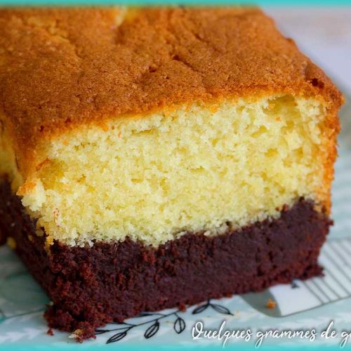 recette de brownie butter cake