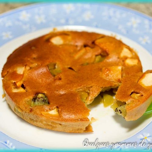 recette de clafoutis pomme kiwi