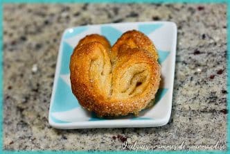 recette de palmiers de Cyril Lignac