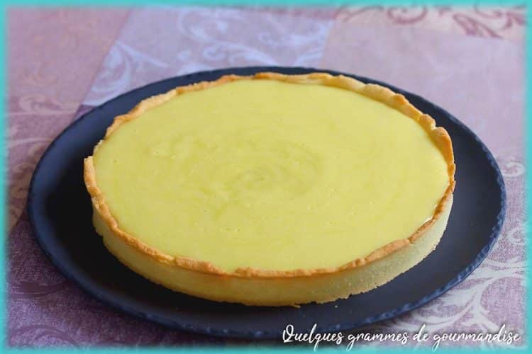 recette de tarte au citron de l'école Ferrandi