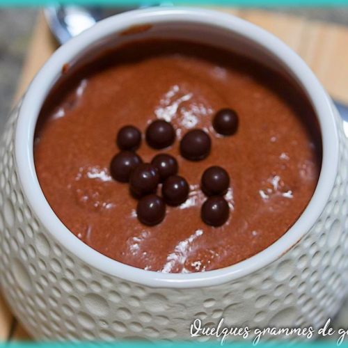 recette de mousse au chocolat au fromage blanc