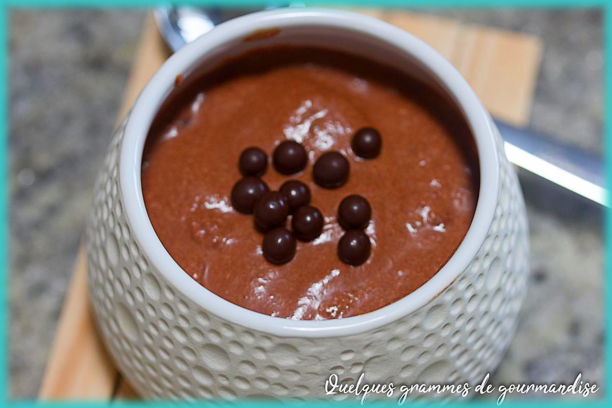 recette de mousse au chocolat au fromage blanc