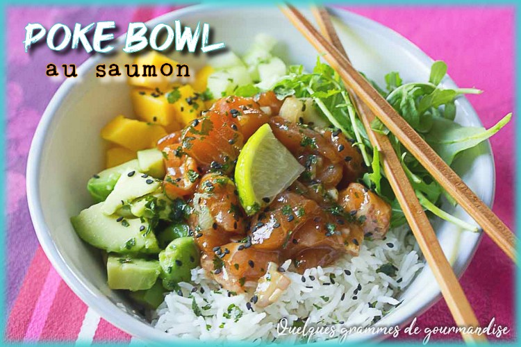 poke bowl au saumon