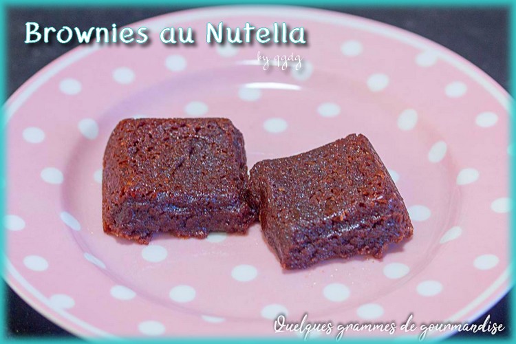 Brownies nutella