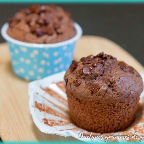 recette de muffins tout chocolat de Nigella Lawson