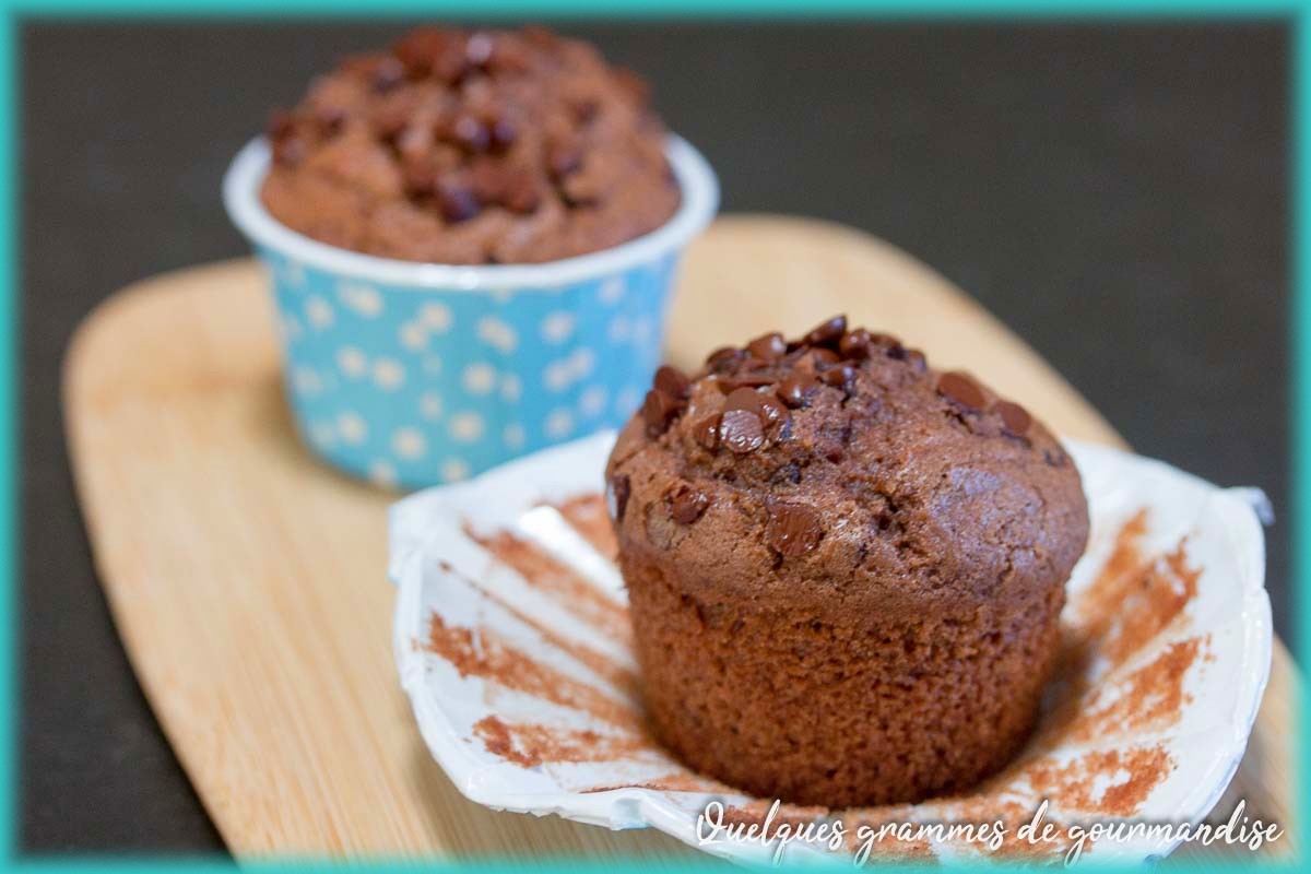 recette de muffins tout chocolat de Nigella Lawson