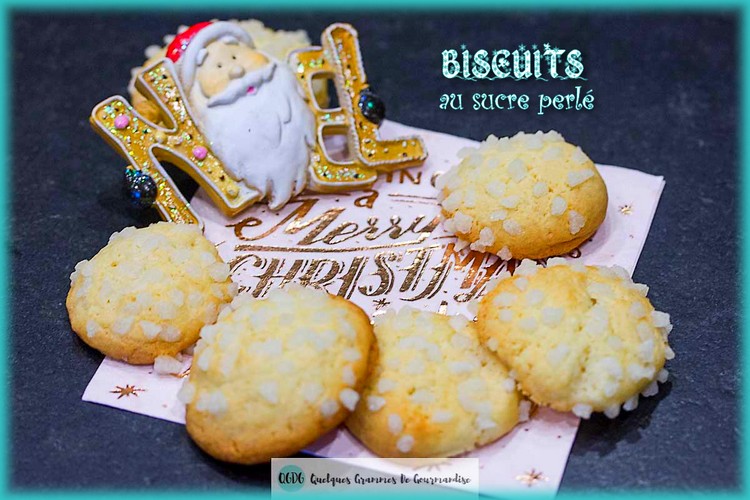 biscuits au sucre perlé