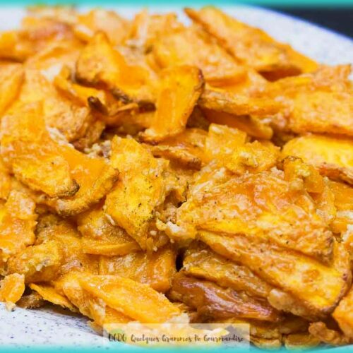recette de patates douces au beurre de cacahuète