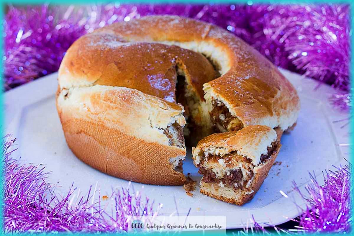 recette de Gubana brioche de Noël