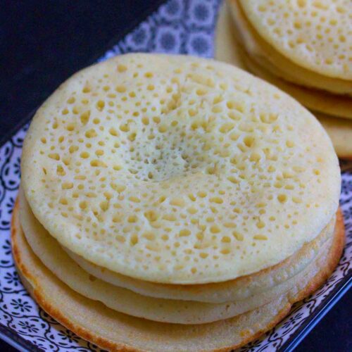 Crêpes mille trous - baghrirs