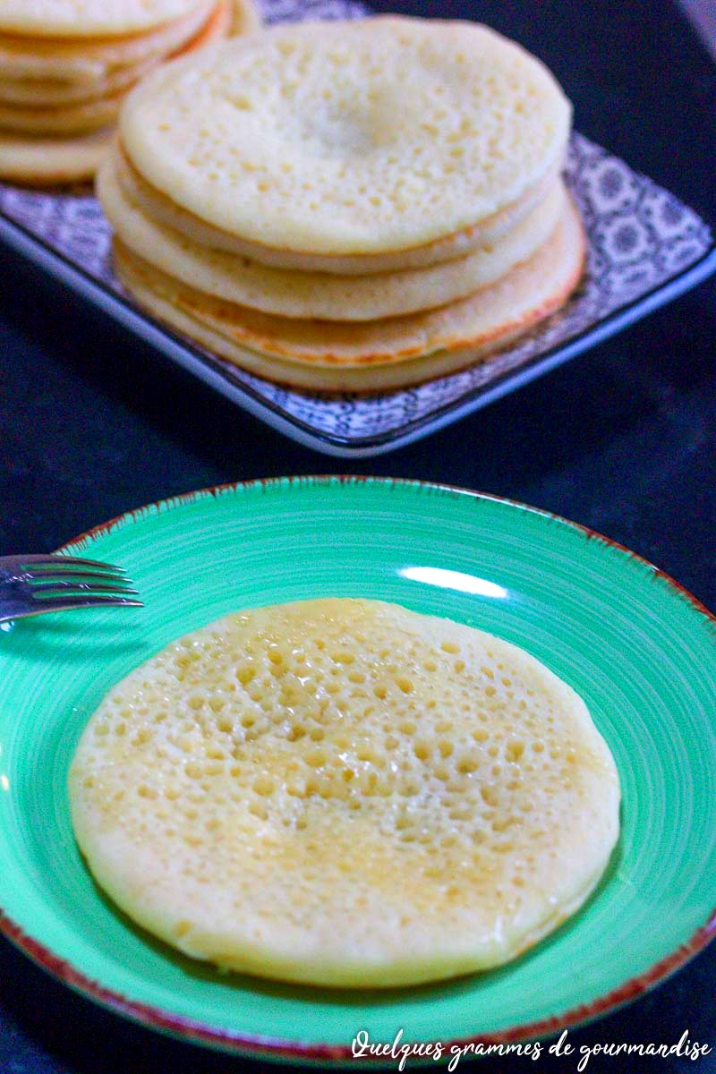 Crêpes mille trous - baghrirs