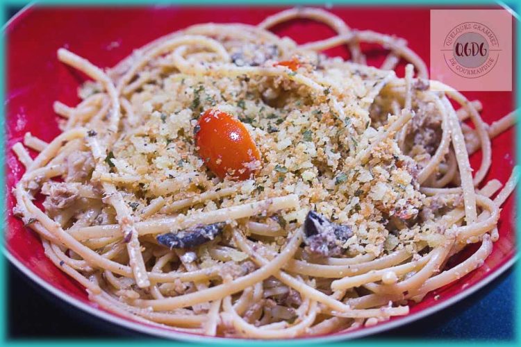 Recette de pâtes aux sardines