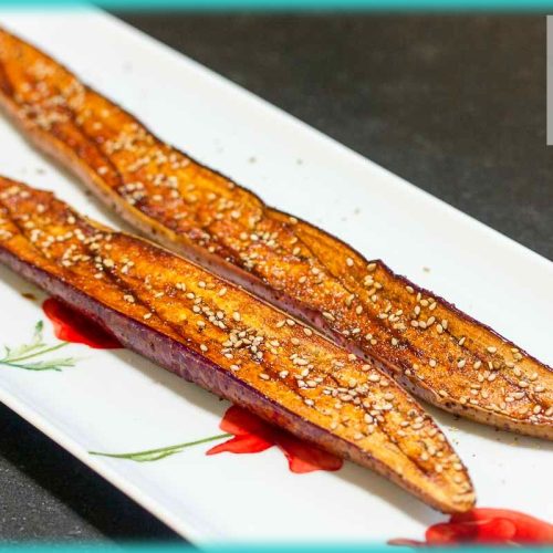 recette d'aubergine chinoise rôtie