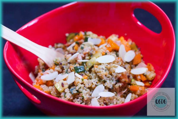 recette de quinoa aux légumes