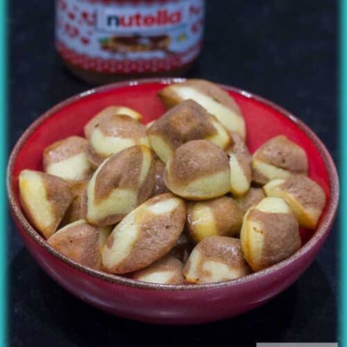 Mini marbrés au Nutella