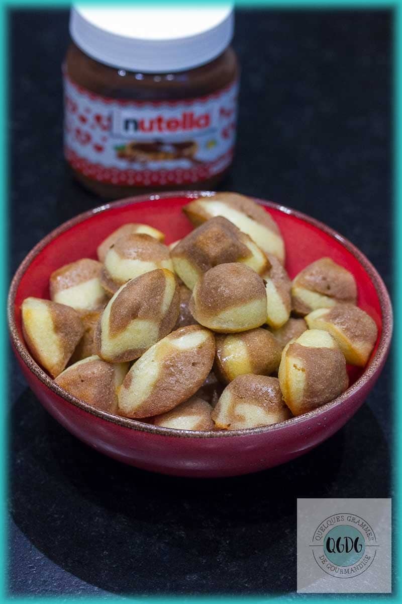 Mini marbrés au Nutella