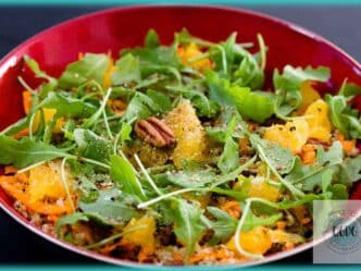 Salade de quinoa et carotte à l'orange