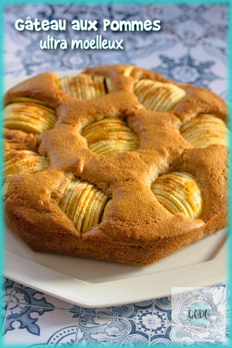 Gâteau aux pommes moelleux