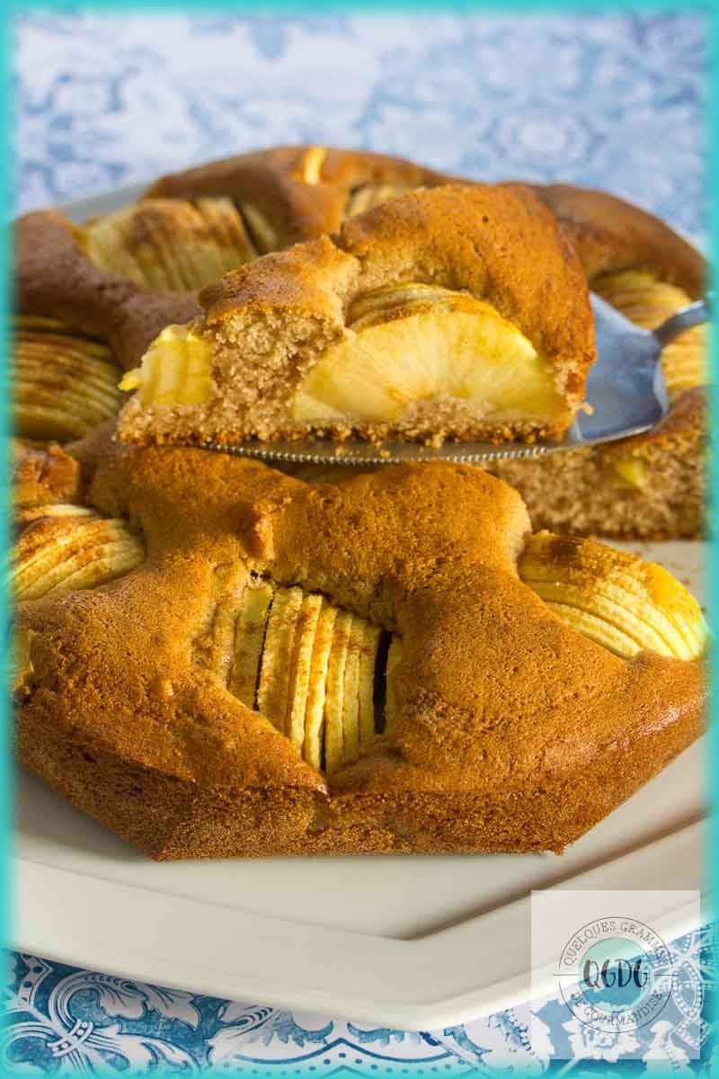 Gâteau aux pommes moelleux