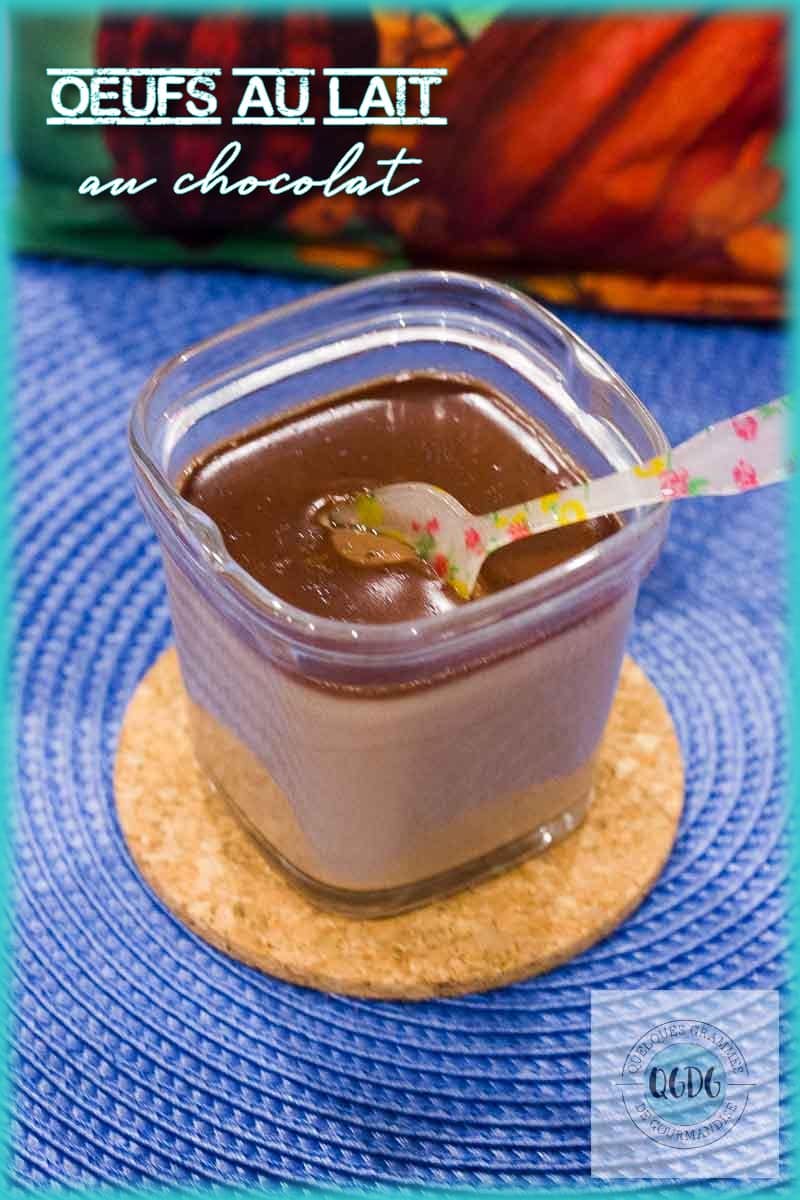 Oeufs au lait au chocolat