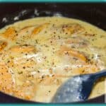 Poulet sauce à la raclette