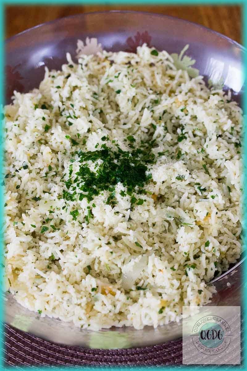 Riz aux herbes