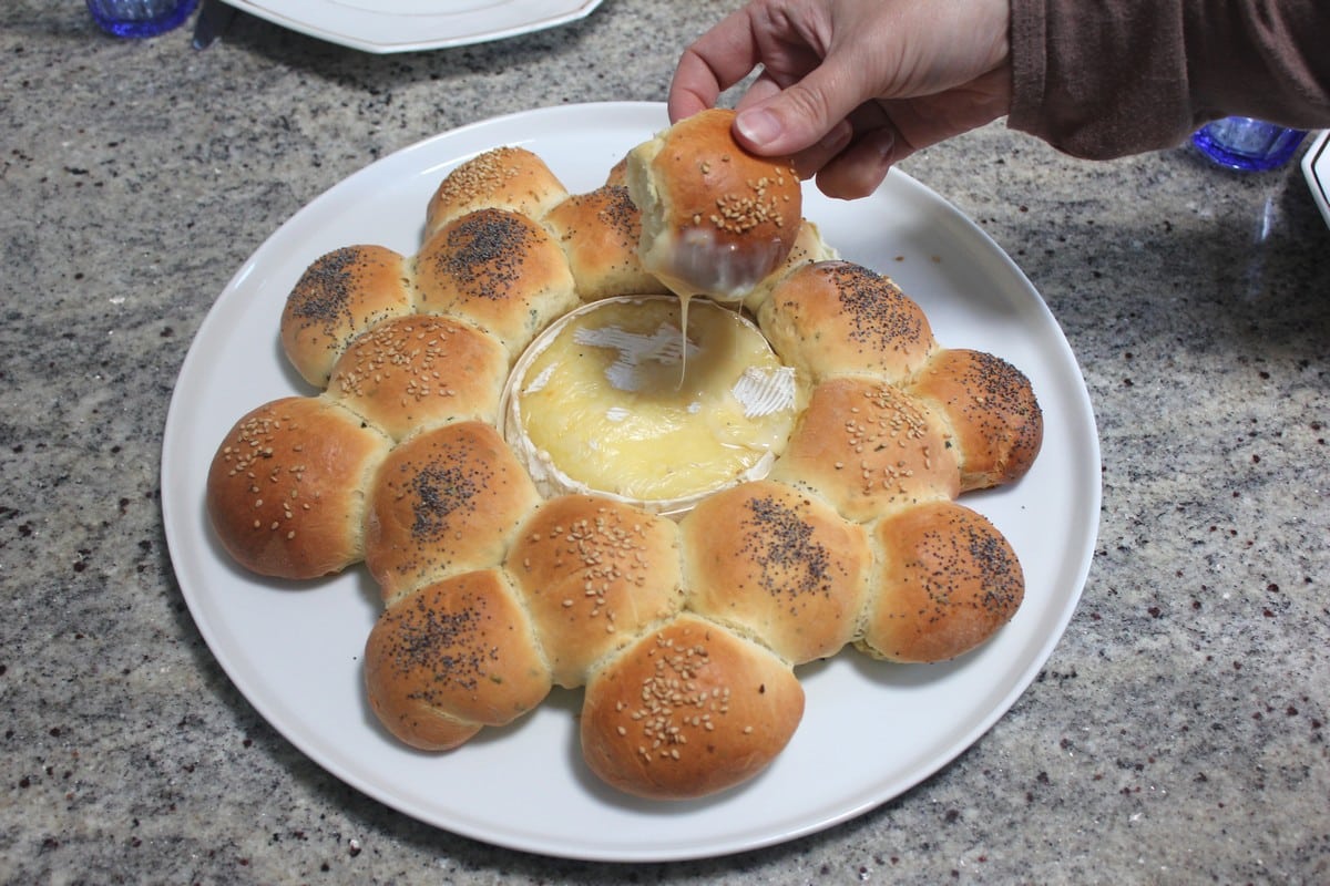 Couronne briochée au camembert