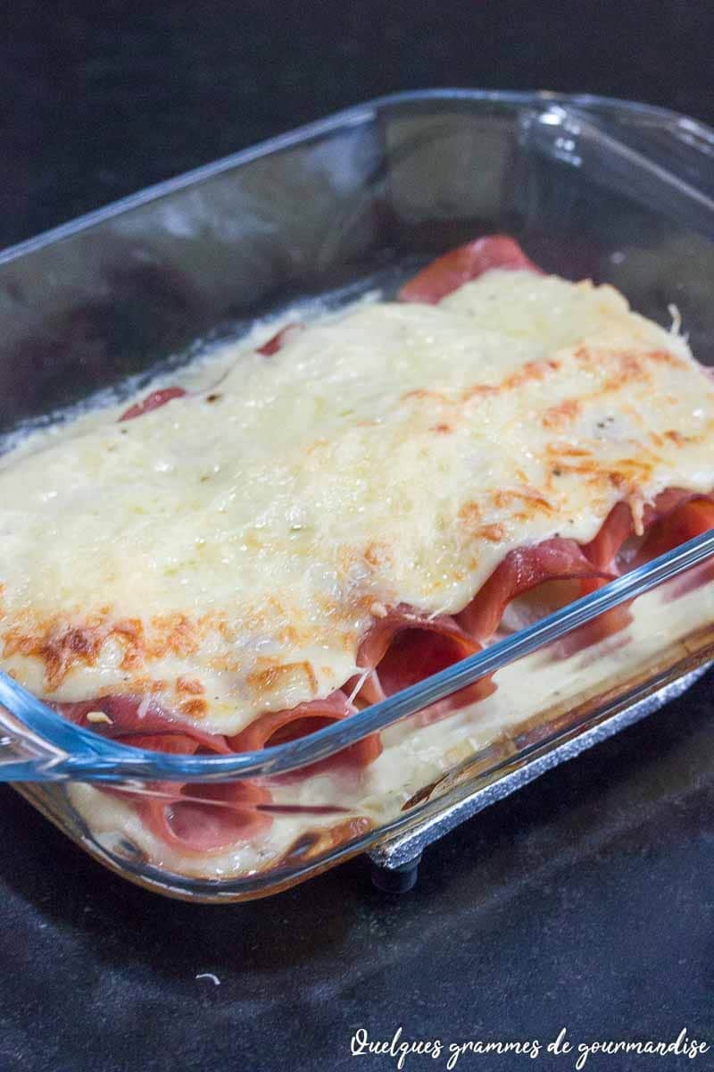 Endives au jambon