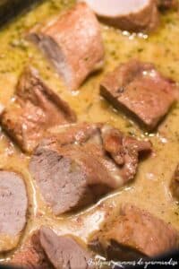 Filet mignon à la bière