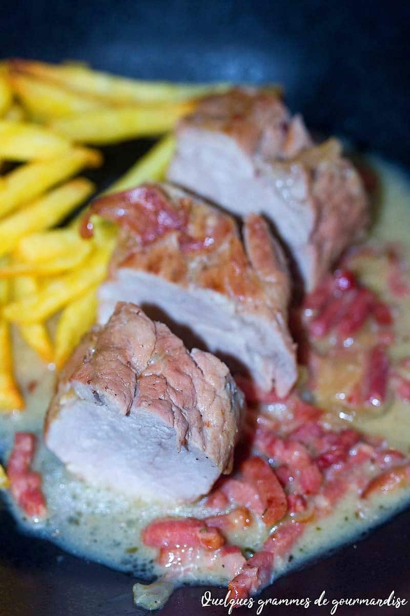 Filet mignon à la bière