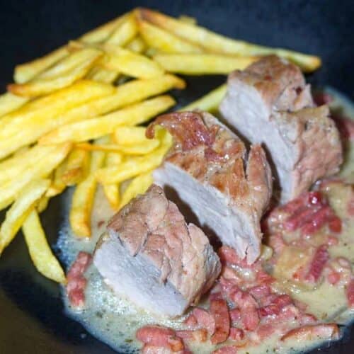 Filet mignon à la bière