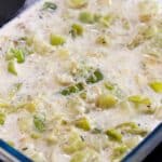 Gratin de poireaux au parmesan
