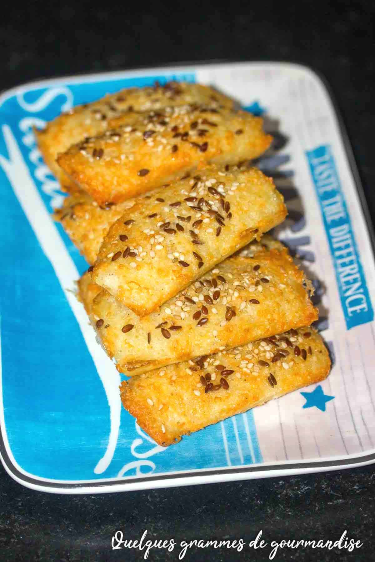 Biscuits salés au comté