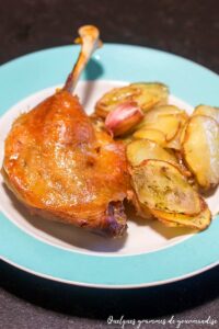 Confit de canard au four