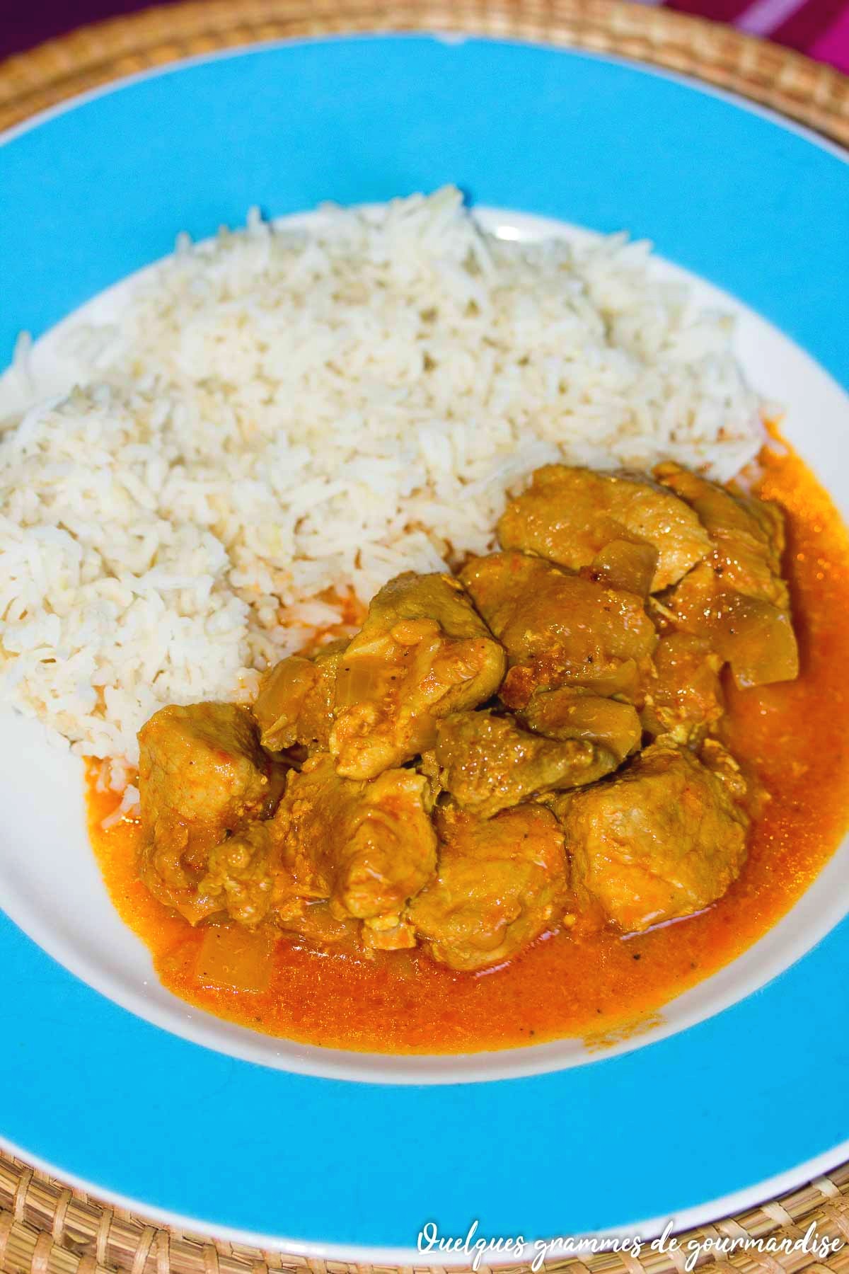 Sauté de porc au curry