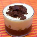 Mousse au rhum ananas et chocolat