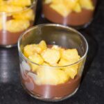 Mousse au rhum ananas et chocolat