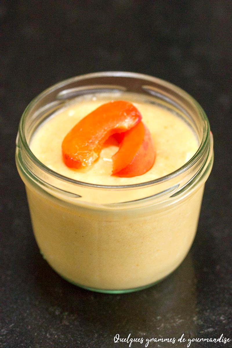 Mousse à l'abricot