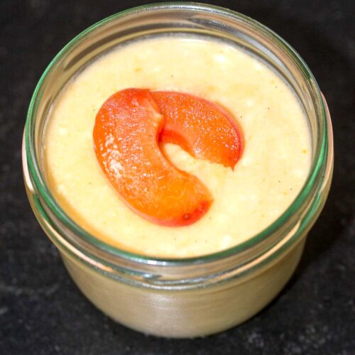 Mousse à l'abricot