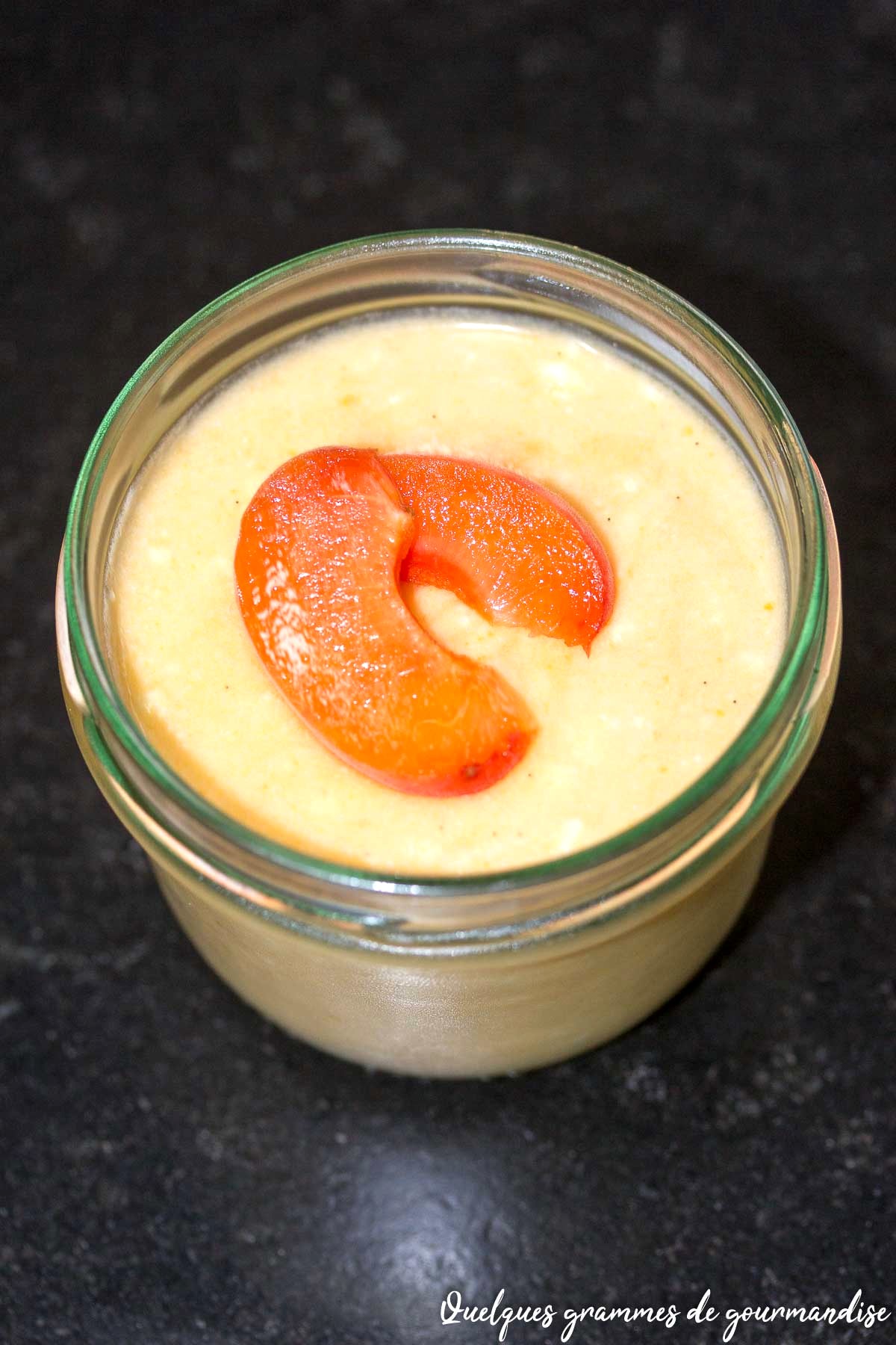 Mousse à l'abricot