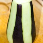 Aubergines rôties sauce yaourt et curry