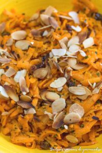 Carottes râpées à l'orientale