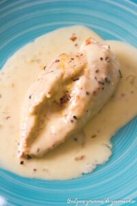 Filets de poulet crème au citron
