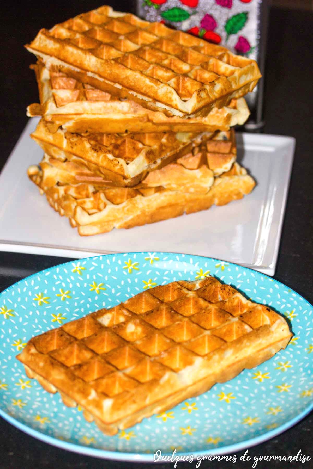 Gaufres au levain
